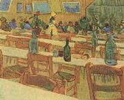 Interio of the Restaurant Carrel in Arles (nn04) Vincent Van Gogh